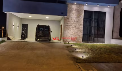 Linda Casa com 3 dormitórios à venda, 178 m² por R$ 1.390.000 - Condomínio Jardins Di Roma - Indaiatuba/SP