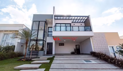 Lindo Sobrado com 3 dormitórios à venda, 227 m² por R$ 2.270.000 - Jardim Residencial Maria Dulce - Indaiatuba/SP