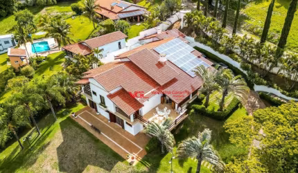 Deslumbrante Chácara com 9 dormitórios à venda, 12 m² por R$ 14.000.000 - Colinas do Mosteiro de Itaici - Indaiatuba/SP
