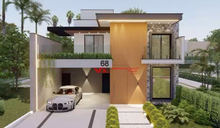 Lindo Sobrado com 4 dormitórios à venda, 256 m² por R$ 2.200.000 - Jardins Di Roma - Indaiatuba/SP