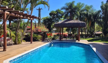 Chácara com 3 dormitórios à venda, 2950 m² por R$ 3.800.000,00 - Colinas do Mosteiro de Itaici - Indaiatuba/SP