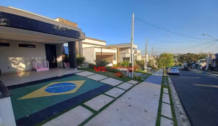 Linda Casa com 3 dormitórios à venda, 136 m² por R$ 1.190.000 - Jardim Bréscia - Indaiatuba/SP