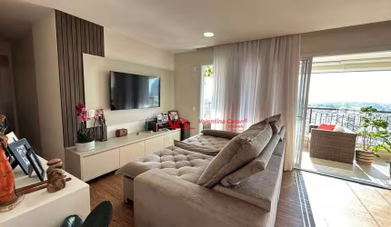 Apartamento lindo em andar alto com 3 suítes à venda, 116 m² por R$ 1.300.000 - Le Chateau Frontenac - Indaiatuba/SP