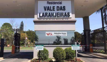 Excelente terreno à venda, 2112 m² por R$ 1.280.000 - Vale das Laranjeiras - Indaiatuba/SP