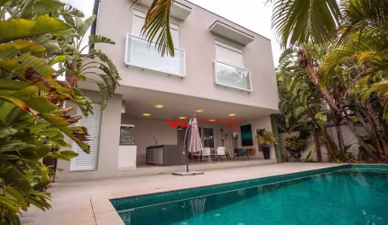 Casa Linda e Mobiliada com 04 suítes à venda, 425 m² por R$ 3.600.000 - Jardim Vila Paradiso - Indaiatuba/SP