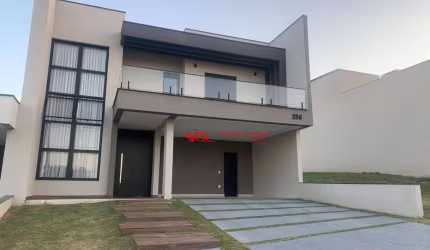 Excelente casa em condomínio com 3 dormitórios à venda, 250 m² por R$ 1.780.000 - Jardim Piemonte - Indaiatuba/SP