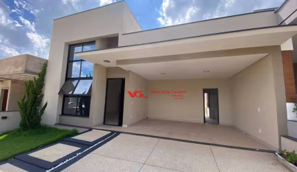 Casa com 3 dormitórios sendo 1 suíte  à venda, 146 m² por R$ 1.280.000 - Condomínio Residencial Milano - Indaiatuba/SP