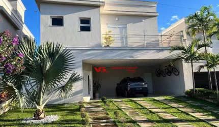 Excelente Cada com 4 dormitórios sendo 03 suítes à venda, 300 m² por R$ 1.800.000 - Condomínio Panorama Residence - Indaiatuba/SP
