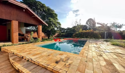 Chácara com 4 dormitórios para alugar, 3000 m² por R$ 8.780/mês - Vale das Laranjeiras - Indaiatuba/SP