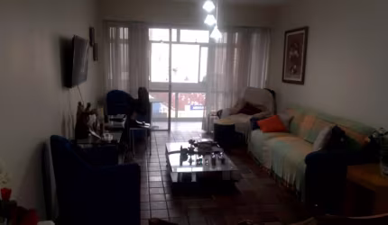 Excelente apartamento com 140 m² vista parcial da praia de Boa Viagem