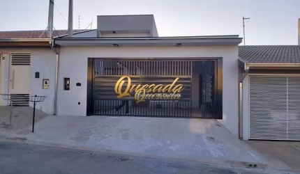 Casa térrea nova á venda, 3 dormitórios, Jardim Veneza, Indaiatuba.