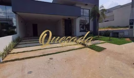 Casa térrea nova, à venda, 3 suítes, piscina, planejados, Condomínio Jardins Di Roma, Indaiatuba.
