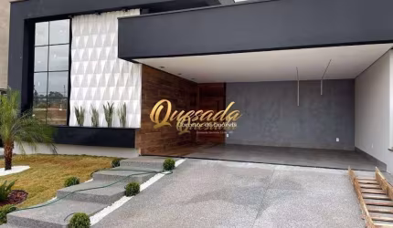 Casa térrea, à venda, 3 quartos, 1 suíte, piscina, planejados, Residencial Milano, Indaiatuba.
