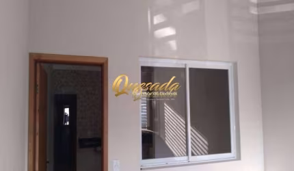 Casa térrea nova à venda, 2 dormitórios, 1 suíte, Jardim Veneza, Indaiatuba.