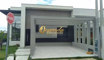 Casa térrea nova, à venda, 3 quartos, ofurô, Condomínio Vila Rica, Indaiatuba.