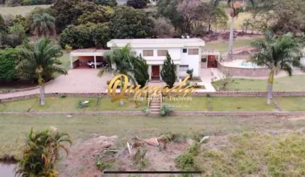 Sítio à venda, 8 quartos, piscina, chalé, Condomínio Rio Negro, Itaici, Indaiatuba.
