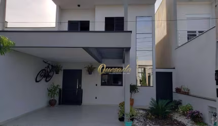 Sobrado à venda, 3 quartos, planejados, elevador, Condomínio Park Real, Indaiatuba.