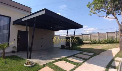 Casa térrea, à venda, 3 dormitórios, 1 suíte, planejados, Condomínio Vila Paraty, Indaiatuba.