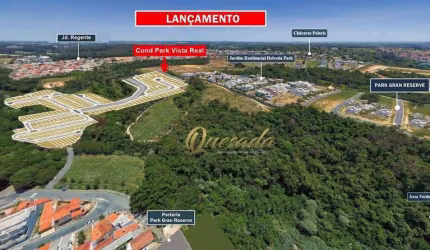 Terreno residencial à venda, 300 m², Condomínio Park Vista Real, Indaiatuba.