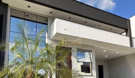 Casa térrea nova, à venda, 3 suítes, piscina, planejados, Condomínio Laguna, Indaiatuba.