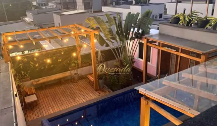 Sobrado seminovo à venda, 3 quartos, piscina, planejados, Condomínio Mantova, Indaiatuba.