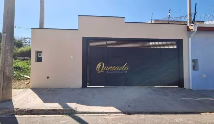 Casa térrea nova, à venda, 3 quartos, 1 suíte, área gourmet, Vila Florença, Indaiatuba.