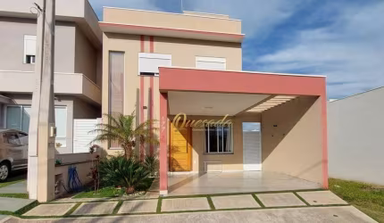 Sobrado à venda, 3 quartos, 1 suíte, planejados, Condomínio Park Real, Indaiatuba.