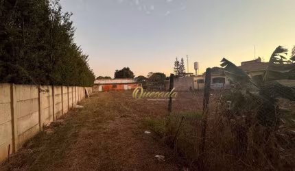 Terreno residencial à venda, 1.000 m², barracão, plano, Vale do Sol, Indaiatuba.