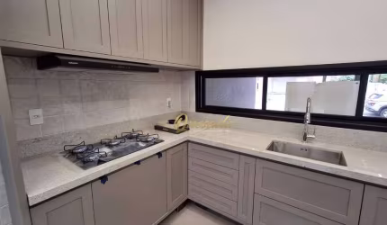 Casa térrea nova à venda, 3 suítes, planejados, Condomínio Gran Reserve, Indaiatuba.