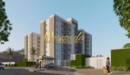 Apartamento em construção, à venda, 2 dormitórios, Garden, Edifício Harmonia, Indaiatuba.