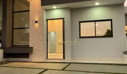 Casa térrea nova, à venda, 3 quartos, 1 suíte, planejados, Condomínio Vista Verde, Indaiatuba.