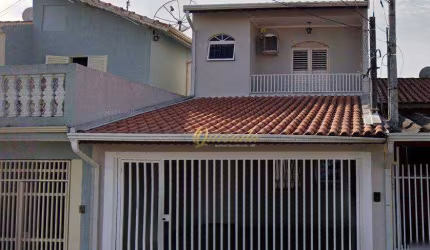 Sobrado à venda com 3 quartos, 1 suíte, planejados, ar, churrasqueira, no Jardim Alice, Indaiatuba.