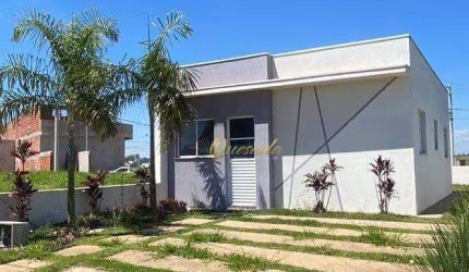 Casa térrea nova à venda, 2 dormitórios, planejados, quintal, Smart City, Indaiatuba.