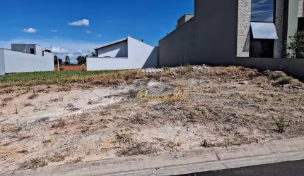 Terreno residencial à venda, de 301,88 m², plano, Condomínio Gran Reserve, Indaiatuba.