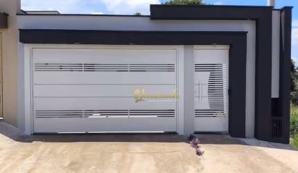 Casa térrea nova, à venda, 2 dormitórios, 1 suíte, Jardim Casablanca, Indaiatuba.