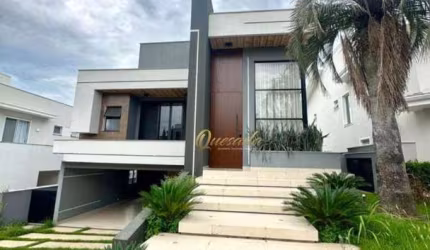 Sobrado à venda, 3 suítes, planejados, piscina, Condomínio Vila Paradiso, Indaiatuba.