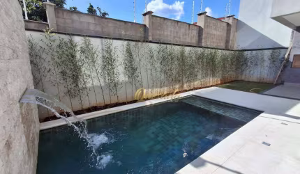 Sobrado novo à venda, 4 suítes, piscina, Condomínio Milano, Indaiatuba.