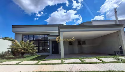 Casa térrea à venda, 3 dormitórios, 1 suíte, planejados, Condomínio Vila Rica, Indaiatuba.