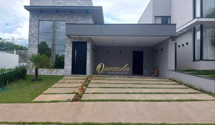 Casa térrea, à venda, 3 suítes, piscina, fotovoltaica, Condomínio Piazza Navona Di Roma, Indaiatuba.