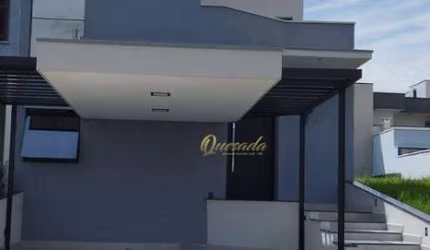 Sobrado novo à venda, 4 suítes, planejados, quintal, Condomínio Jardim Toscana, Indaiatuba.