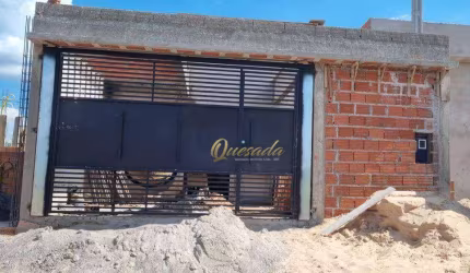 Casa nova, à venda, 3 dormitórios, 1 suíte, área gourmet, Jardim Bom Sucesso, Indaiatuba.
