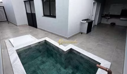 Sobrado à venda, 3 dormitórios, 1 suíte, planejados, piscina, Jardim Casablanca, Indaiatuba.