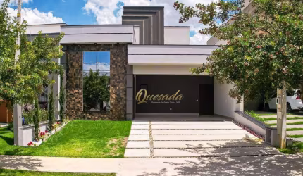 Casa térrea nova, à venda, 3 dormitórios, 1 suíte, planejados, piscina, Condomínio Di Roma, Indaiatuba.
