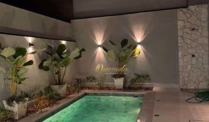 Casa térrea nova, à venda, 3 suítes, planejados, piscina, Condomínio London Park, Indaiatuba.