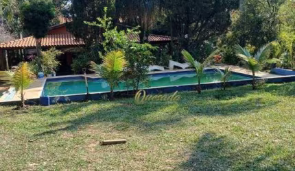 Chácara à venda, 3 dormitórios, piscina, Recreio Campestre de Viracopos IV, Indaiatuba.