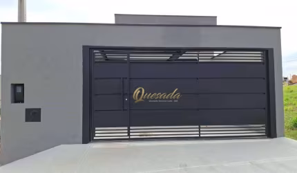 Casa térrea nova, à venda, 3 dormitórios, 1 suíte, planejados, Jardim Bom Sucesso, Indaiatuba.