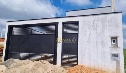 Casa térrea nova, à venda, 3 dormitórios, 1 suíte, Parque Barnabé, Indaiatuba.