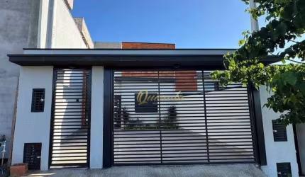 Casa térrea nova, à venda, 3 dormitórios, 1 suíte, planejados, SPA, Jardim Sabiás, Indaiatuba.