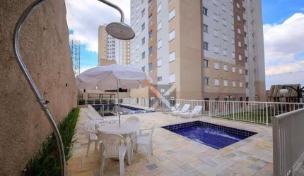 2 dormitórios, sala dois ambientes, wc, cozinha e área de serviço - Lazer Completo