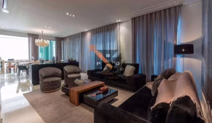 Lindo Apartamento mobiliado no Anália Franco , 4 suítes , 5 vagas , depósito privativo ,lazer completo, Varanda Gourmet